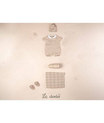 Set Cuori Traforati Cotone - Pagliaccetto §277
