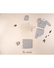 Checkered Set - Long Band Cover (Shirt + Trousers) §283