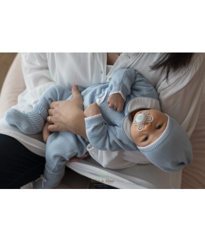 Set Fiocchetti Con Fettuccia Cotone - Tutina §291