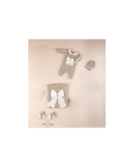 Set Fiocchetti Con Fettuccia Cotone - Coprifasce (Maglia + Pantalone) §292