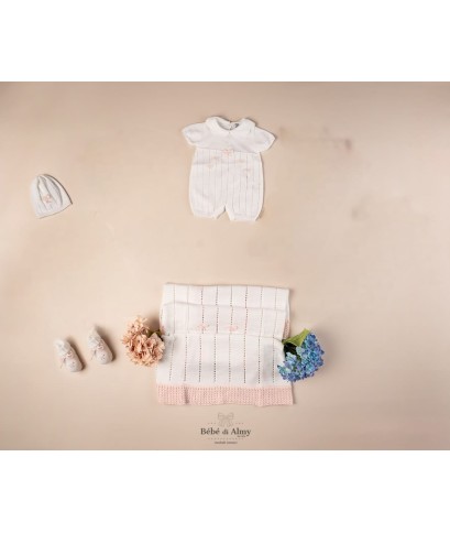 Set Nodo D'Amore Cotone - Pagliaccetto Femminuccia §297