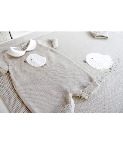 Set Pulcino Cotone - Pagliaccetto §327