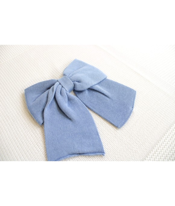 Set Fiocco Cotone - Coprifasce (Bianco-Azzurro) Maschietto §334