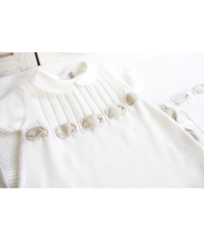 Cotton Ribbon Bow Set - Romper §350