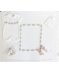 Cotton Ribbon Bow Set - Romper §350