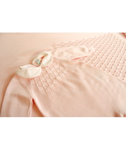 Serie Punto Smock Cotone - Tutina §363