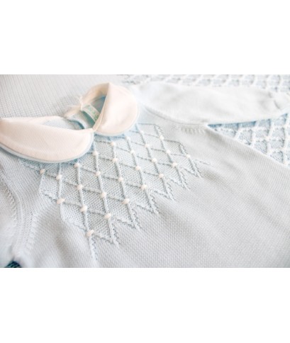 Cotton Smock Stitch Series - Onesie §363