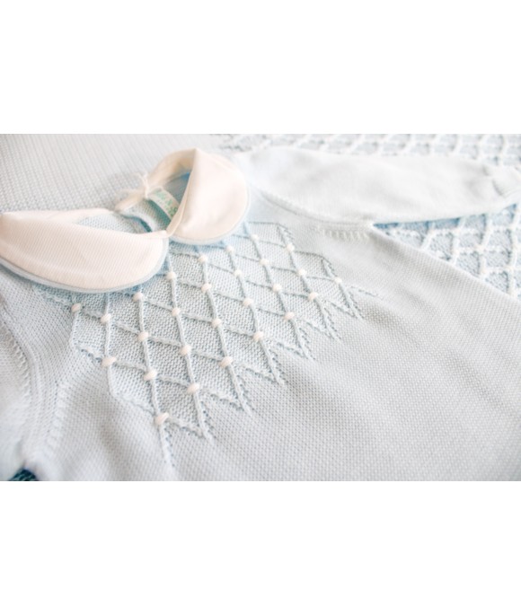 Serie Punto Smock Cotone - Tutina §365