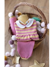 Cotton Stripes Series - 2 Piece Set (T-shirt + Trousers) §383