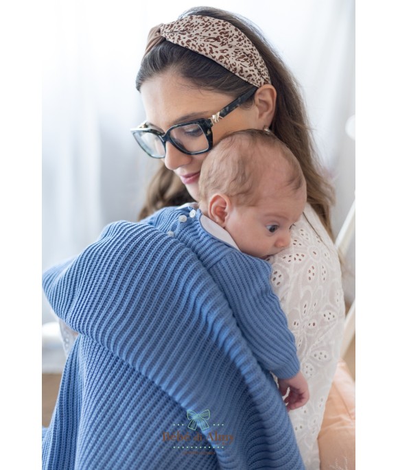English Cotton Shirt Set - Onesie With Bow §385