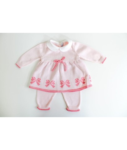 2-piece outfit with bow §406