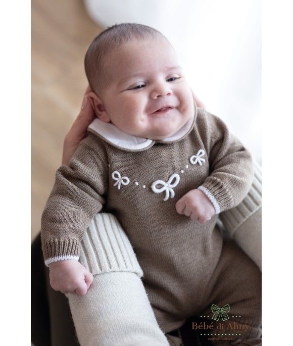 Set Nodo D'Amore Cotone - Tutina §412