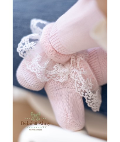Ceremony Set With Cotton Lace (Girls) - Romper §415