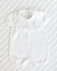 Serie Cerimonia Con Pizzo Cotone - Pagliaccetto §426