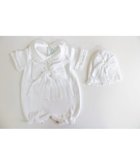 Cotton Bow Romper §429