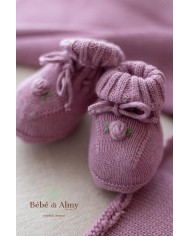 Serie Roselline Cotone - Tutina Con Scarpette §431