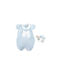 Serie Maglia Inglese Cotone - Pagliaccetto Con Fiocco §432