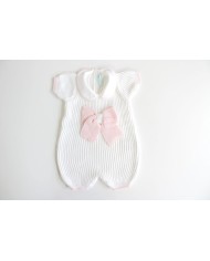 Serie Maglia Inglese Cotone - Pagliaccetto Con Fiocco §437