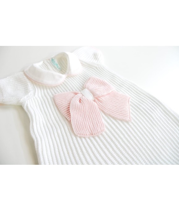 English Cotton Shirt Series - Romper With Bow §437