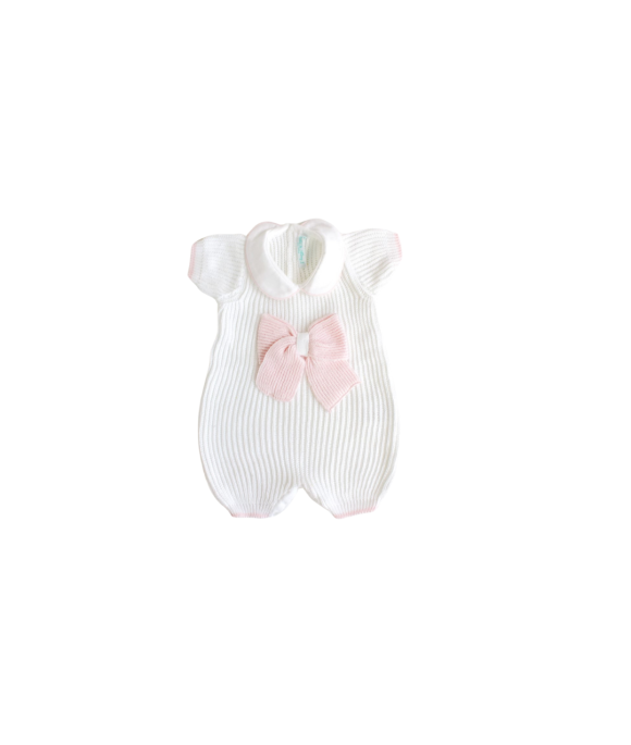 Serie Maglia Inglese Cotone - Pagliaccetto Con Fiocco §437