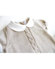 Serie Treccia Cotone - Pagliaccetto Con Scarpette + Cappellino §439