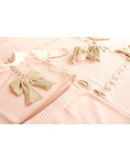 Set Fiocco Con Fettuccia Cotone - Coprifasce (Cappellino senza fiocco) §443