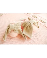 Set Fiocco Con Fettuccia Cotone - Coprifasce (Cappellino senza fiocco) §443
