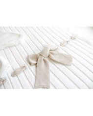 Set Nastro Con Fiocco Cotone - Tutina §445