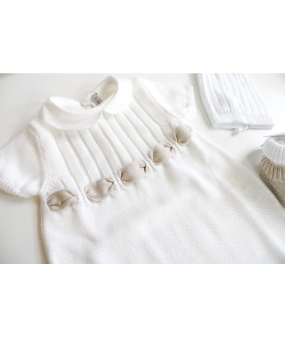 Cotton Ribbon Bow Set - Romper