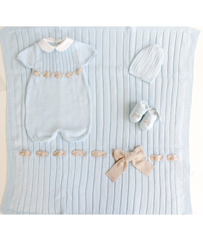 Cotton Ribbon Bow Set - Romper §447