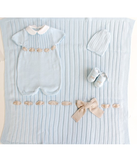 Cotton Ribbon Bow Set - Romper §447