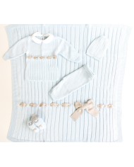 Cotton Ribbon Bow Set - 2 Pcs Headband Covers §448