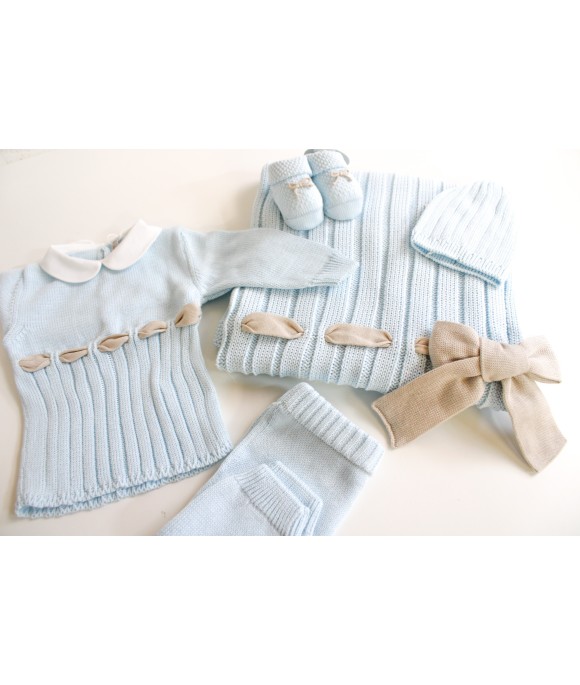 Cotton Ribbon Bow Set - 2 Pcs Headband Covers §448