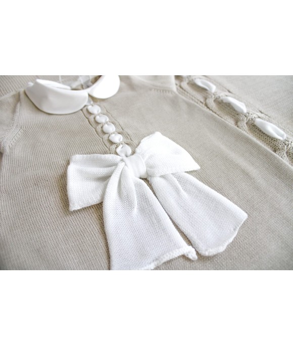 Set Fiocco Con Fettuccia Cotone - Coprifasce (Cappellino senza fiocco) §464