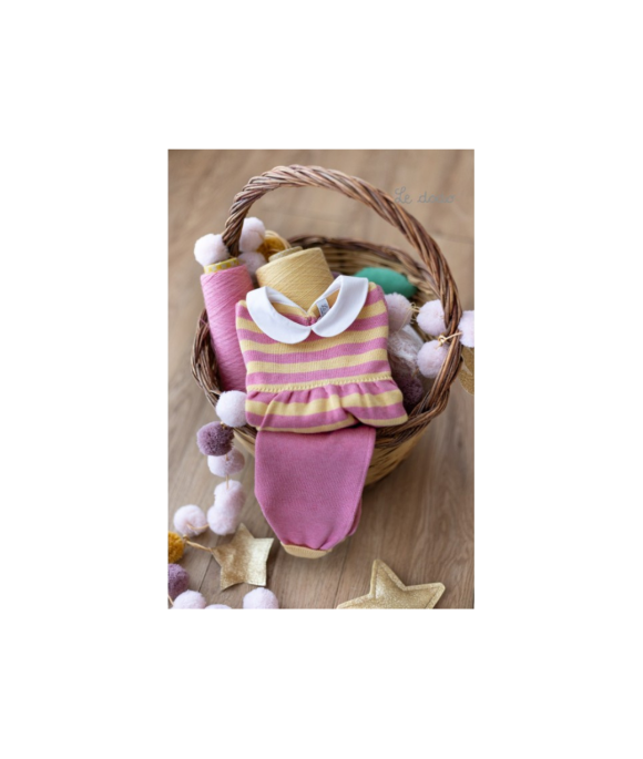 Cotton Stripes Series - 2 Piece Set (T-shirt + Trousers) §383