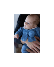 Set Maglia Inglese Cotone - Tutina Con Fiocco §385