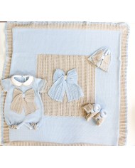 Set Fiocco Antico Cotone - Pagliaccetto §467