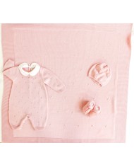 Set Traforato Cotone - Tutina §482
