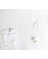 Set Cuore Cotone - Coprifasce Corto §495
