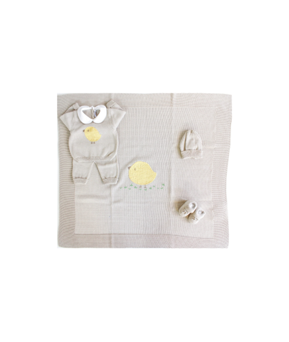 Chick Cotton Set for Newborns - Baby's Layette §514
