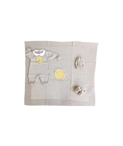 Chick Cotton Baby Set - Onesie §515