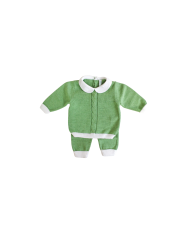 Serie Trecce Femminuccia Cotone - Completino 2 Pezzi (Maglietta + Pantalone) §533