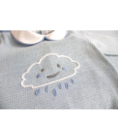 Cotton Cloud Set for Newborns -Baby Boy's Layette §555