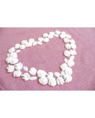 Serie Rococò Cotone - Coprifasce Con Scarpette E Cappellino §562