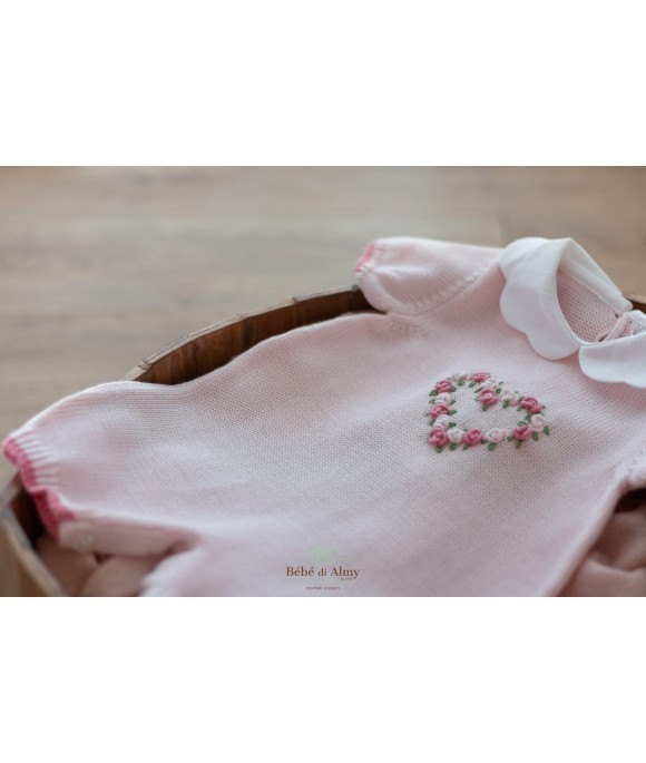 Serie Roselline Cotone - Pagliaccetto §580