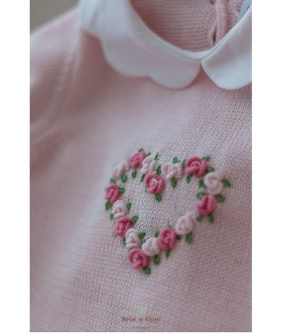 Serie Roselline Cotone - Pagliaccetto §580