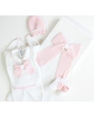 English Cotton Jersey Set - Headband Covers §581