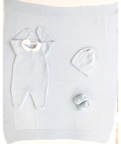 Set Nuvola Cotone Per Neonato - Tutina §584
