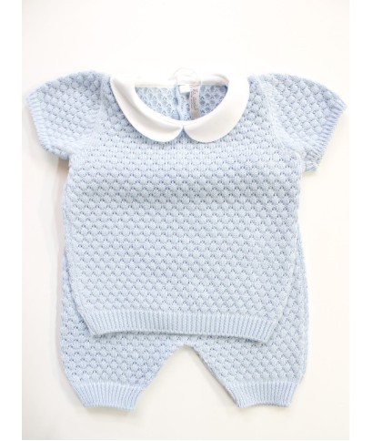 Cotton Cloud Set for Newborns - Baby Boy's Short Layette §585