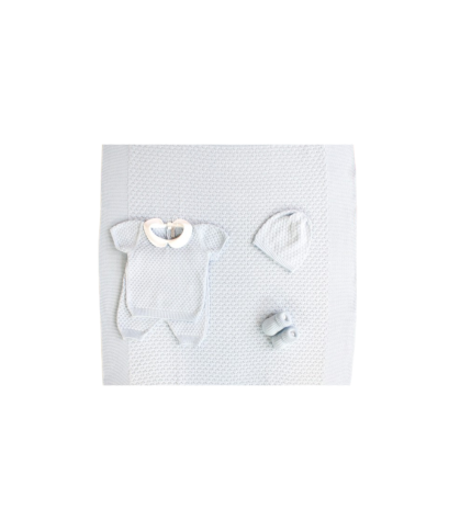 Cotton Cloud Set for Newborns - Baby Boy's Short Layette §585